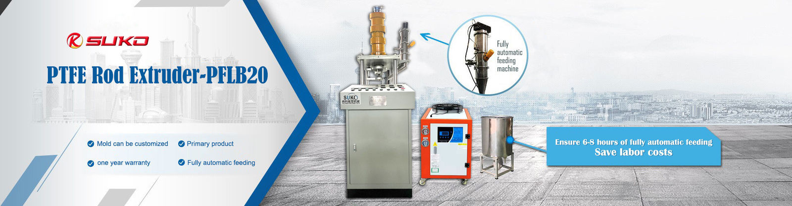 Extrusionsleitung für medizinische Rohre